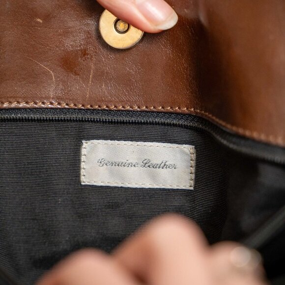 FINAL PRICE!!! Vintage De Vecchi By Hamilton Hodge Woven Leather Shoulder Bag - Picture 6 of 14